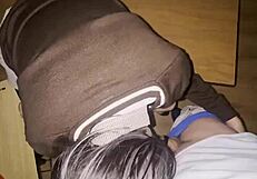 college girl fucked in classroom!