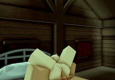 Want to see big tits and monster cock in Roblox?