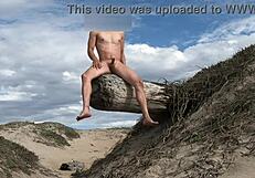 पब्लिक बीच पर लंड चिढ़ाया प्लाजा में झाड़ा