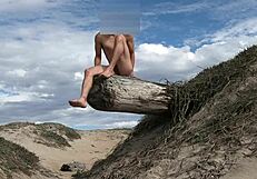 पब्लिक बीच पर लंड चिढ़ाया प्लाजा में झाड़ा