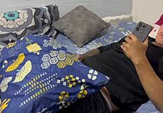 Inocente prima catches me watching porn, joins for fun