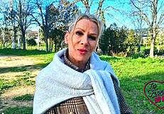 Victoria Belle, French milf, craves cock every day. Her big tits demand raw action!