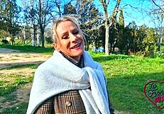 Victoria Belle, French milf, craves cock every day. Her big tits demand raw action!