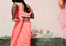 man, called dehati chachi over and banged her hard at home