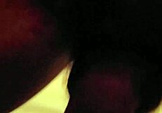 Can tiny ebony stripper Bii handle this monster cock?