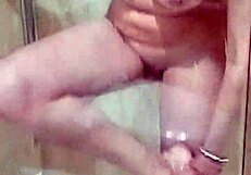 Spying on my neighbor showering got us so hot, I finished fast! 🔥