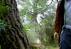 intense outdoor fuck with spanish latina milf reaching orgasm