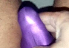 a couple engages in condom-protected fucking with a small penis