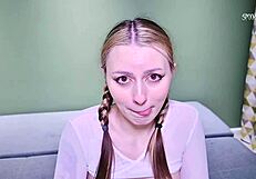 कम ईटर कंपाइलेशन स्लॉपी डीपथ्रोट एक्शन के साथ