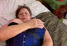 Granny Carmen’s intense vibrator orgasm shakes me up.