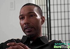 sexy blonde masseuse with nice round big boobs gives her client a relaxing nuru wet massage - andi avalon scotty p