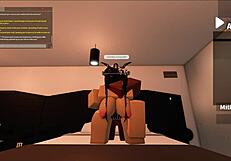 Face fucking a girl in a hat with rough monster cock