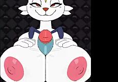 Female Cinderace Gets Banged Hard!