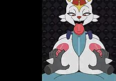 Female Cinderace Gets Banged Hard!