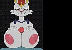 Female Cinderace Gets Banged Hard!