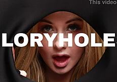 Student's Massive Cumshot Covers Her Tits