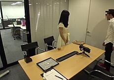 japanese cute teen in fake idol audition