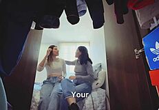 Maria, how long can we keep fooling your stepbrother like this?