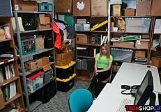 Teen Shoplifter Craves Getting Caught by Security Guard