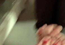 Long nails goddess in leggings and glasses responds to haters again