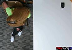 Teen Shoplifter Craves Getting Caught by Security Guard