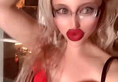 Long nails goddess in leggings and glasses responds to haters again