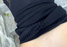 risky public flashing and pov sex with teen influencer