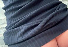 risky public flashing and pov sex with teen influencer