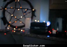 Four stepsiblings agree to a full-on party, swapping roles in the group