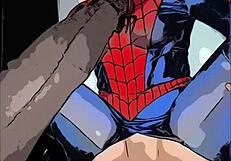 Spider Woman Pawg Rides Big Black Cock