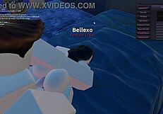Getting Nailed Hard by a Wild Roblox Pornstar Sensation