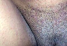 Novinha loves it when I cum on her tight ass