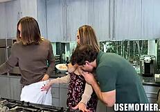 Free-Use Wanksgiving with Milf Aderes Quin and Three Cocks Robby, Donnie, Axel