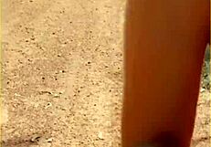 Wifey changes shirt, exposes tits outdoors