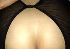 Fuck my girlfriend's ass plug in lingerie