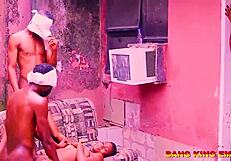 Why Do These Slim Pornstars Crave African Big Dicks in Threesome Cowgirl?