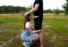 I Want To Be Throated Outdoors, Make Me Swallow Your Cum