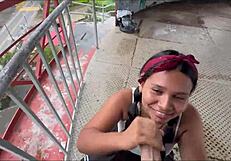 es el mejor video de sexo en publico que veras te recomiendo mirtar el final donde nos pillan