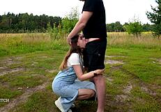 I Want To Be Throated Outdoors, Make Me Swallow Your Cum