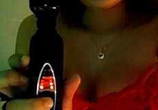 Little Angel Squirts With Dildo