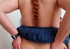 me encanta que me metan la verga bajo la falda y me haga darme sentones hasta que me duele amateur linda y sumisa