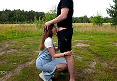 I Want To Be Throated Outdoors, Make Me Swallow Your Cum