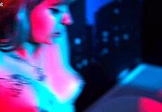 Wet Foot Fetish Threesome with Lesbians in Pool Orgy