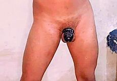 Personal-Neutral Strip tease dance by a Pakistani shemale kinner