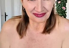 Hot Granny Seduces with Blowjob and Titfuck Using Big Boobs