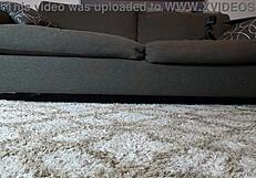 maisy gags on fat cock in intense blowjob session