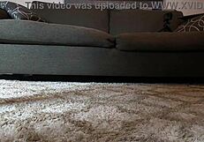 maisy gags on fat cock in intense blowjob session