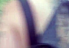 Adventure Time! Blonde Sucks in Public Woods for Liquid Lunch