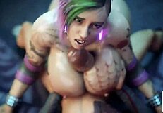 Massive tits involved in intense fucking session