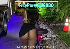 Watch this fat ebony whore take big cock doggystyle?